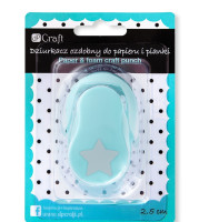 Dziurkacz ozdobny do papieru i pianki 2,5 cm Gwiazda JCDP-110-002 Dalprint